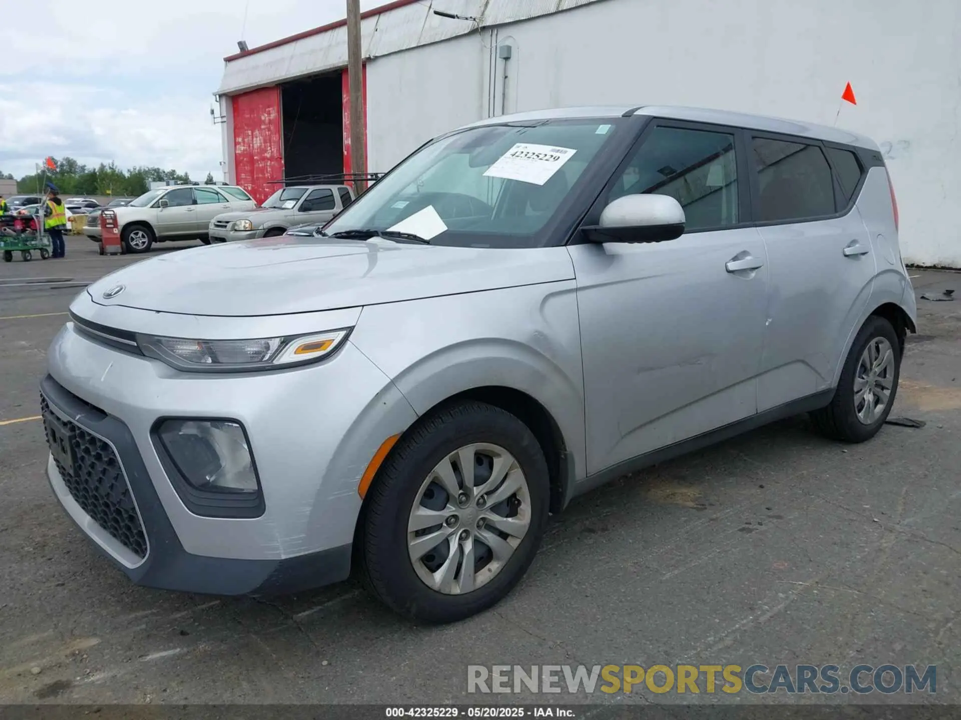 2 Photograph of a damaged car KNDJ23AU0L7110916 KIA SOUL 2020