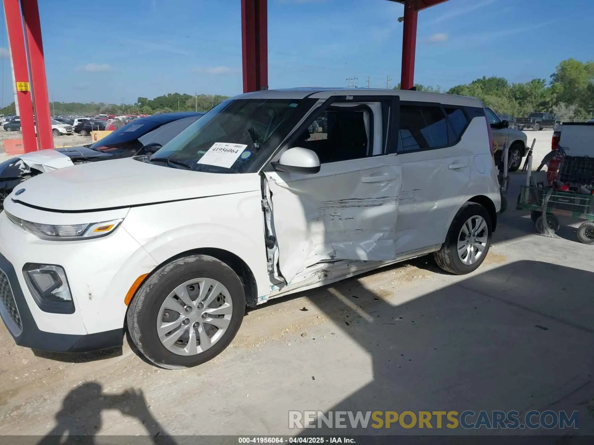 6 Фотография поврежденного автомобиля KNDJ23AU0L7703479 KIA SOUL 2020