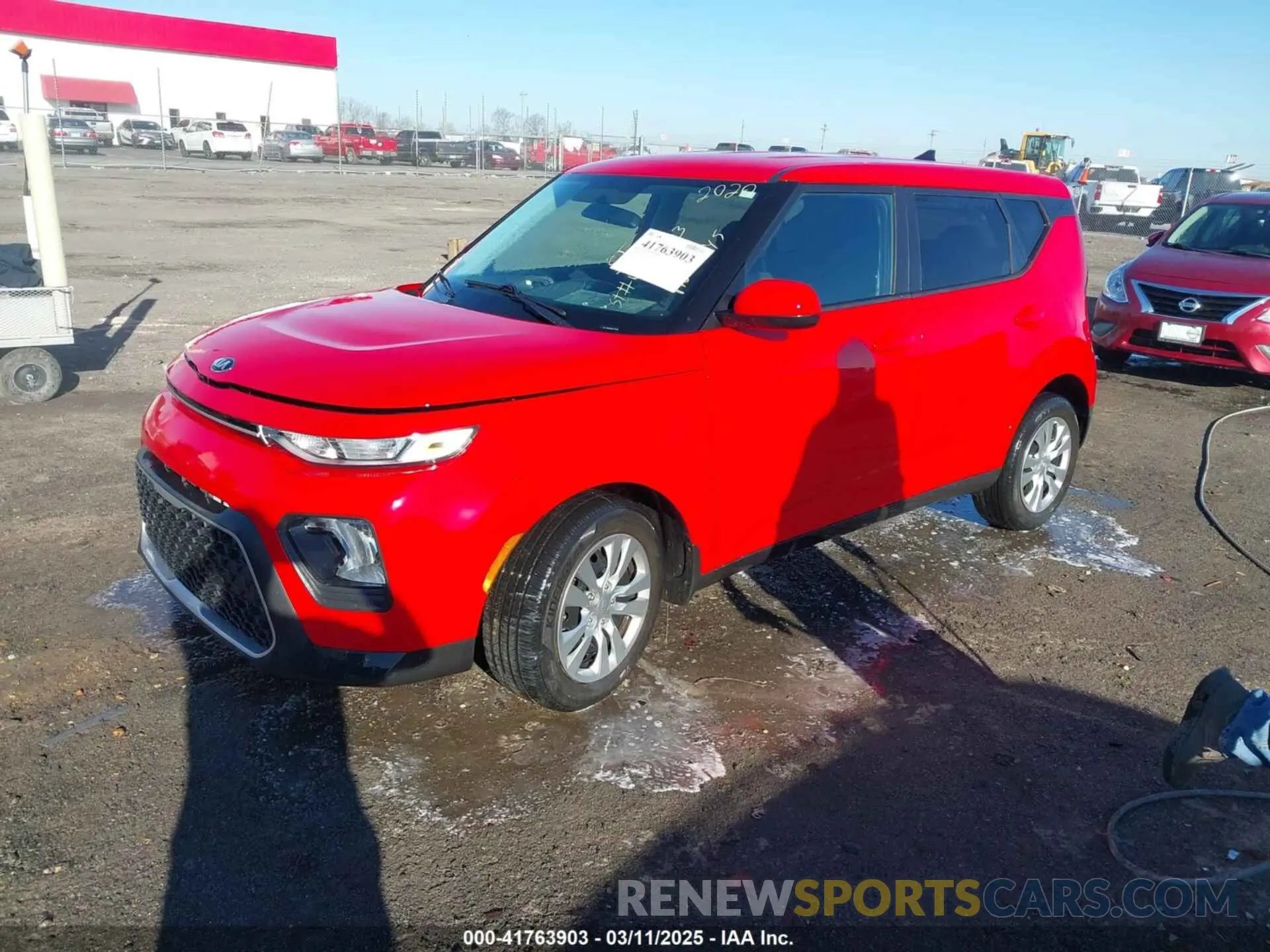 2 Photograph of a damaged car KNDJ23AU0L7731489 KIA SOUL 2020