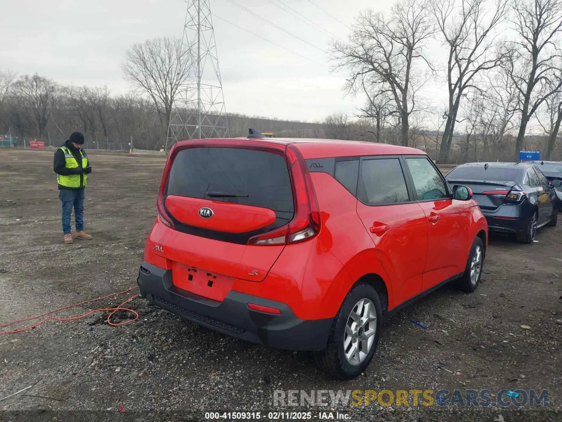 4 Фотография поврежденного автомобиля KNDJ23AU0L7731797 KIA SOUL 2020