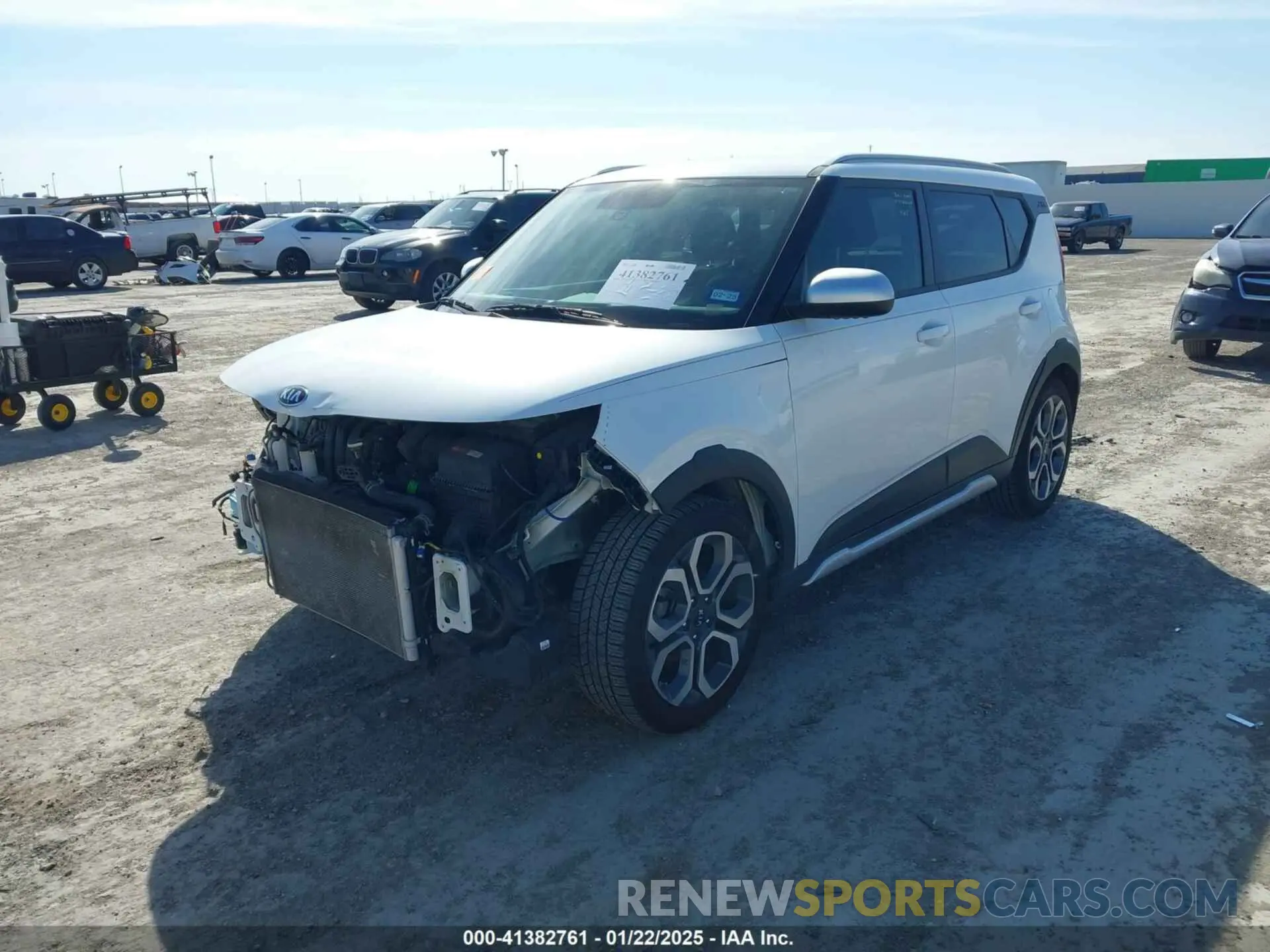 2 Photograph of a damaged car KNDJ23AU1L7049429 KIA SOUL 2020