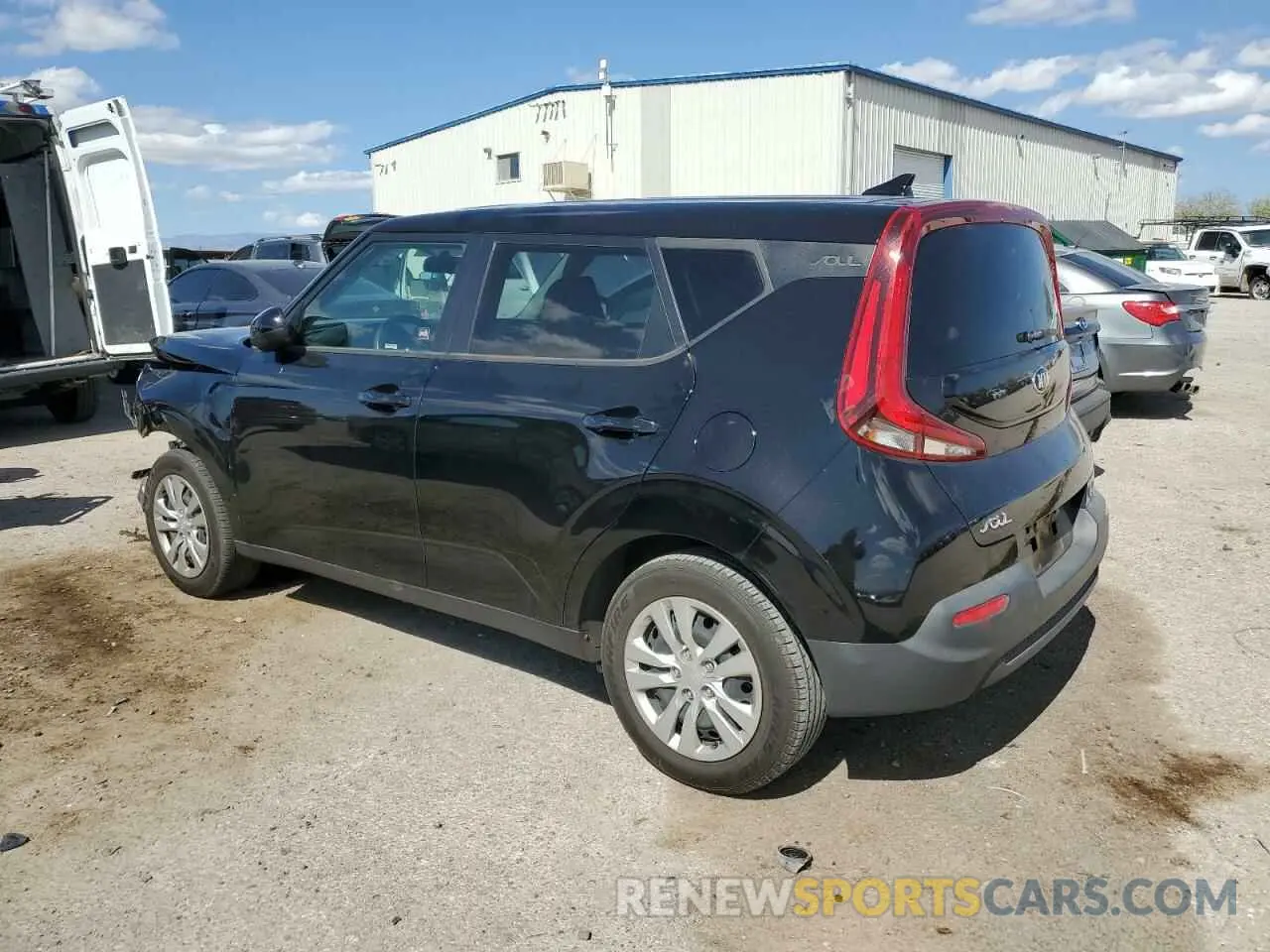 2 Фотография поврежденного автомобиля KNDJ23AU1L7062780 KIA SOUL 2020