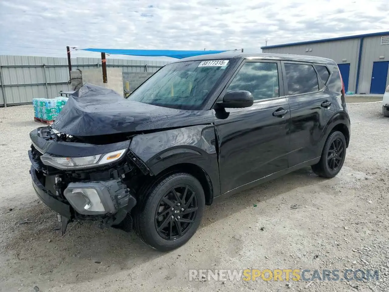1 Photograph of a damaged car KNDJ23AU1L7085685 KIA SOUL 2020