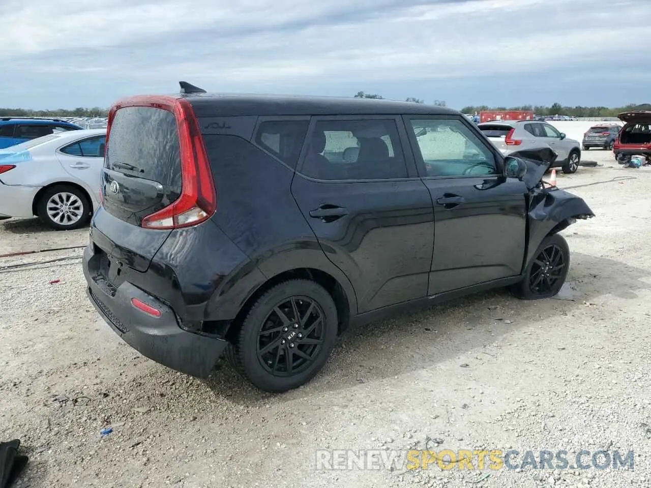 3 Photograph of a damaged car KNDJ23AU1L7085685 KIA SOUL 2020