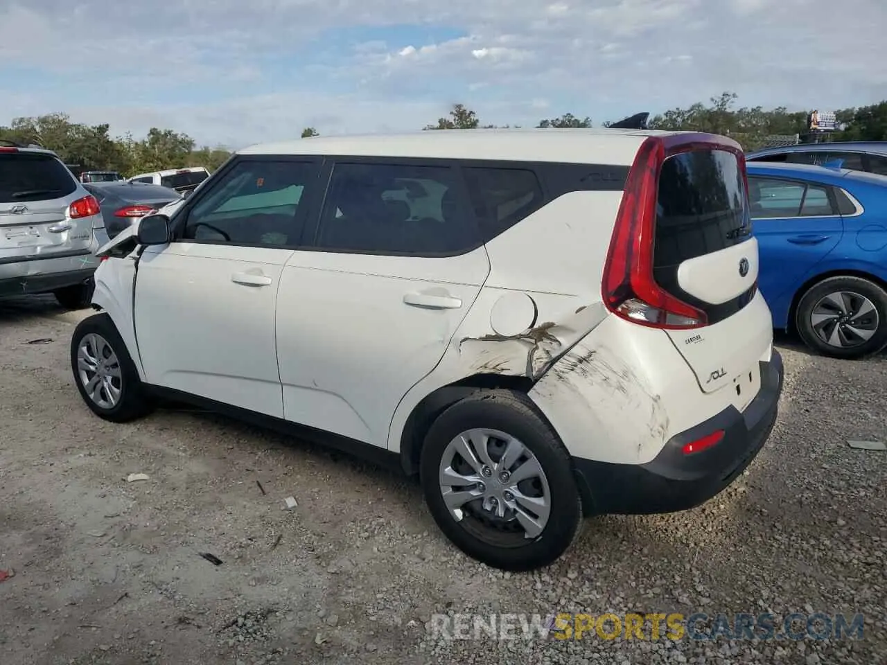 2 Фотография поврежденного автомобиля KNDJ23AU1L7119849 KIA SOUL 2020