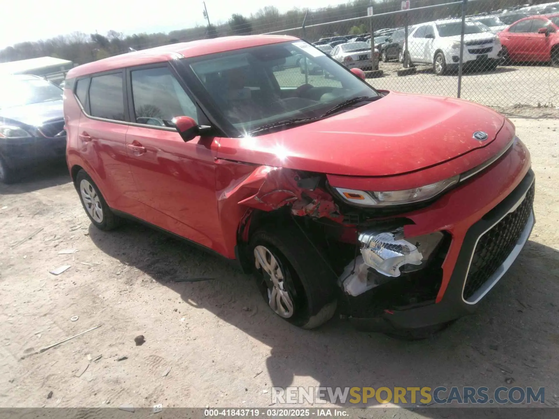 1 Фотография поврежденного автомобиля KNDJ23AU1L7700414 KIA SOUL 2020