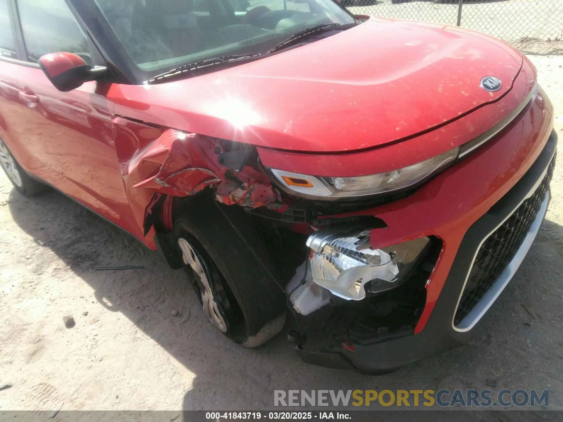 6 Фотография поврежденного автомобиля KNDJ23AU1L7700414 KIA SOUL 2020