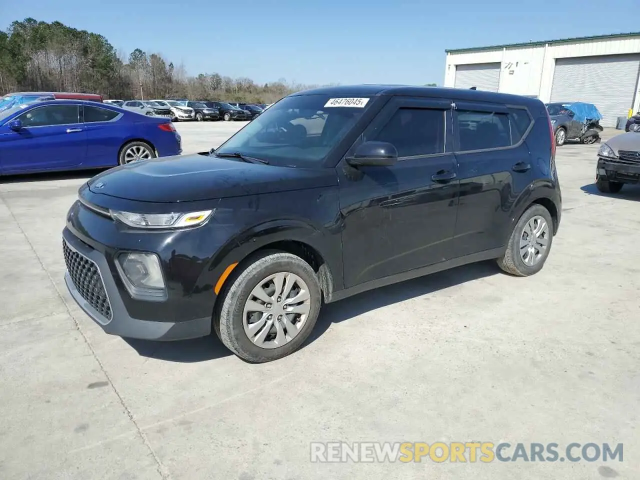 1 Photograph of a damaged car KNDJ23AU1L7710702 KIA SOUL 2020