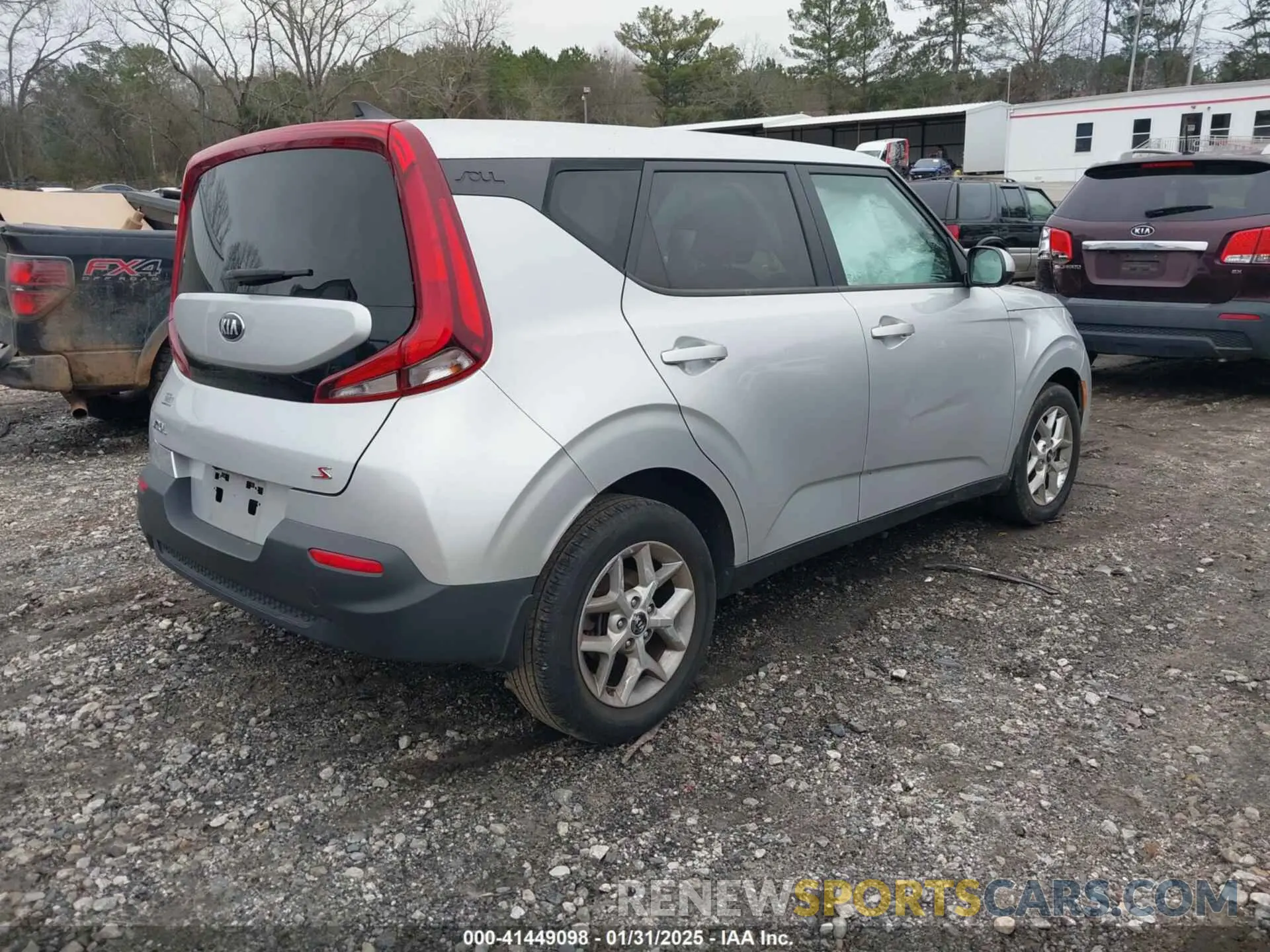 4 Фотография поврежденного автомобиля KNDJ23AU1L7734823 KIA SOUL 2020