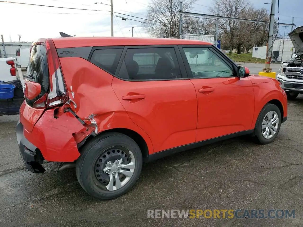 3 Photograph of a damaged car KNDJ23AU2L7029593 KIA SOUL 2020