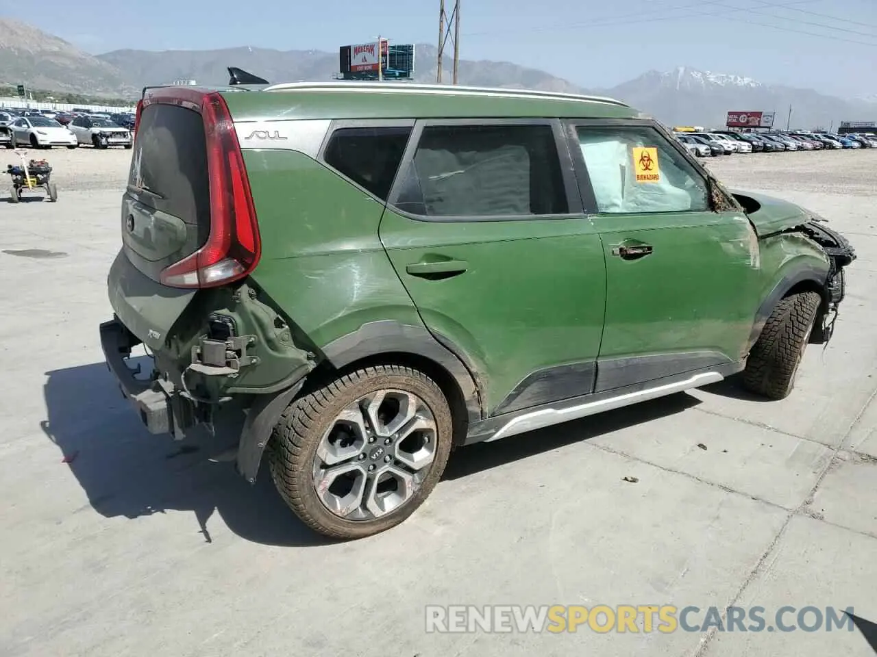 3 Фотография поврежденного автомобиля KNDJ23AU2L7042909 KIA SOUL 2020