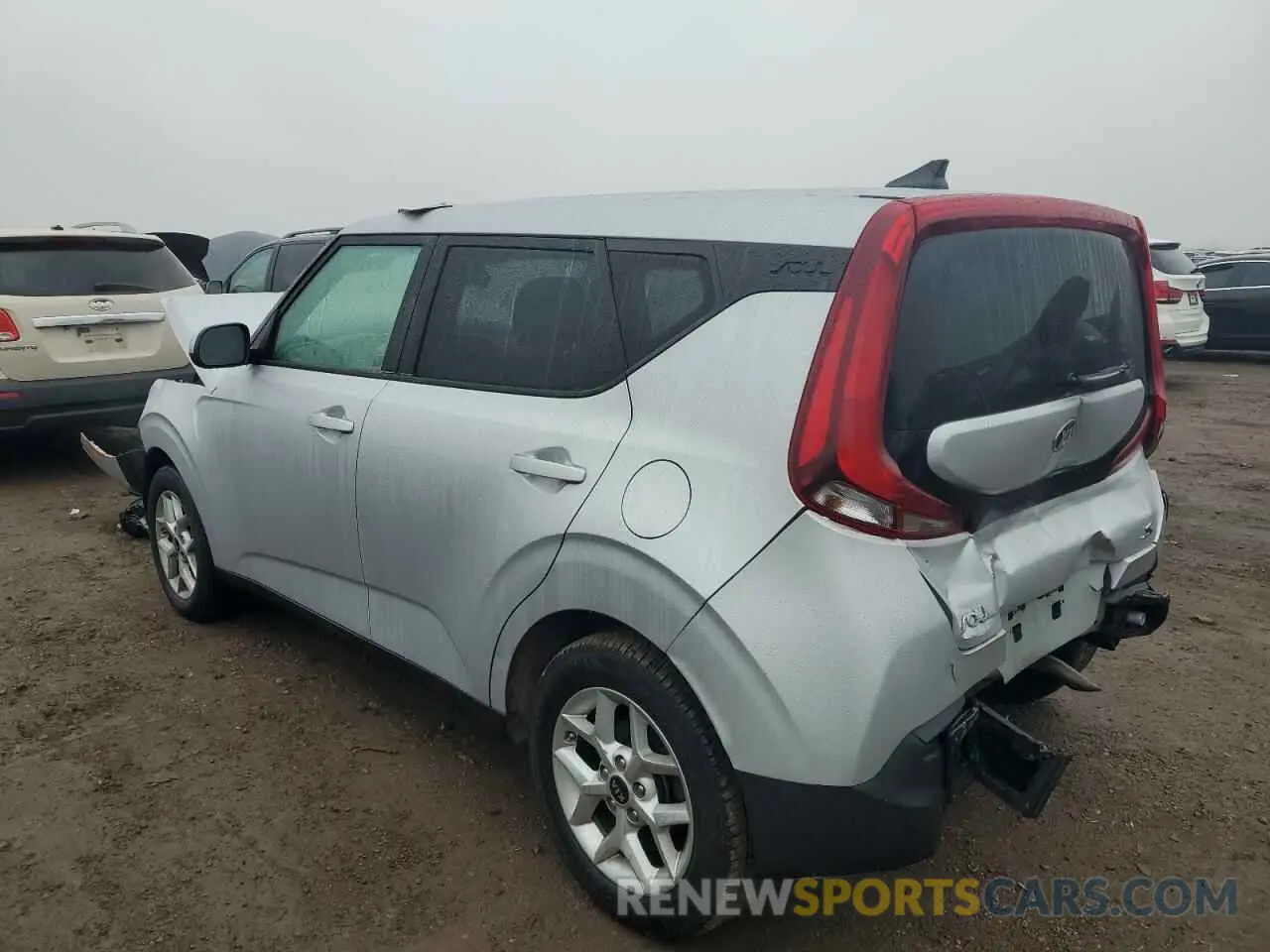 2 Photograph of a damaged car KNDJ23AU2L7043414 KIA SOUL 2020