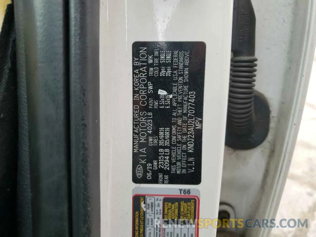 14 Фотография поврежденного автомобиля KNDJ23AU2L7077403 KIA SOUL 2020