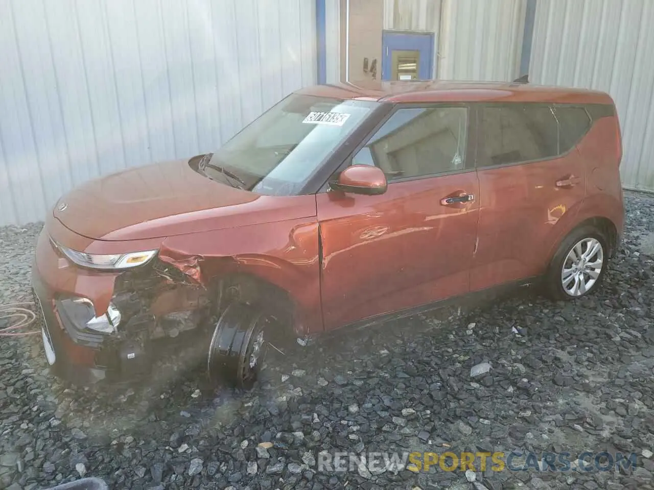 1 Photograph of a damaged car KNDJ23AU2L7098851 KIA SOUL 2020