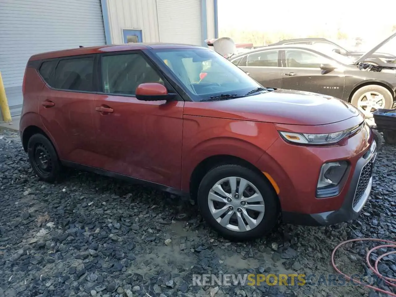 4 Photograph of a damaged car KNDJ23AU2L7098851 KIA SOUL 2020