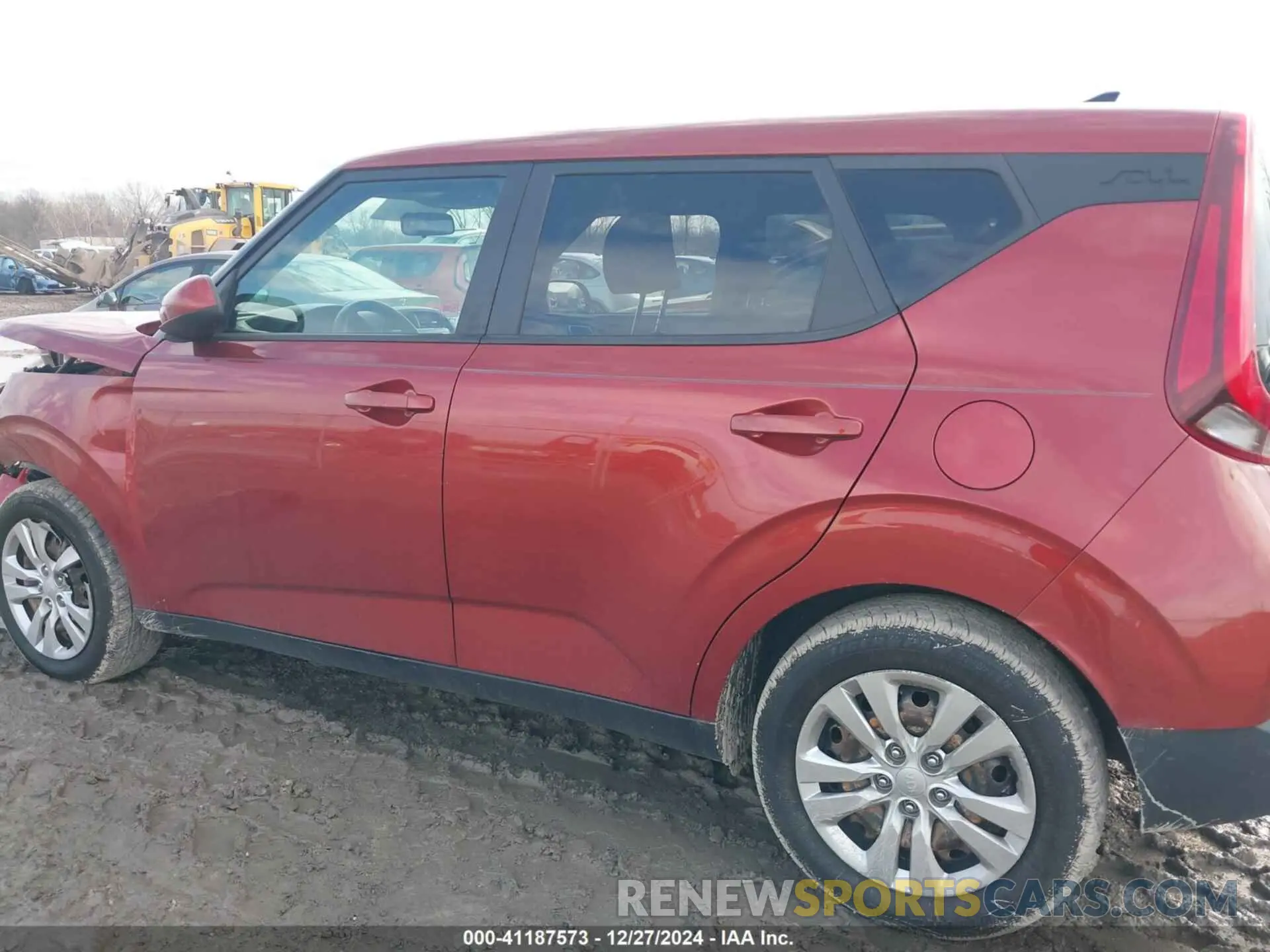 14 Photograph of a damaged car KNDJ23AU2L7100579 KIA SOUL 2020