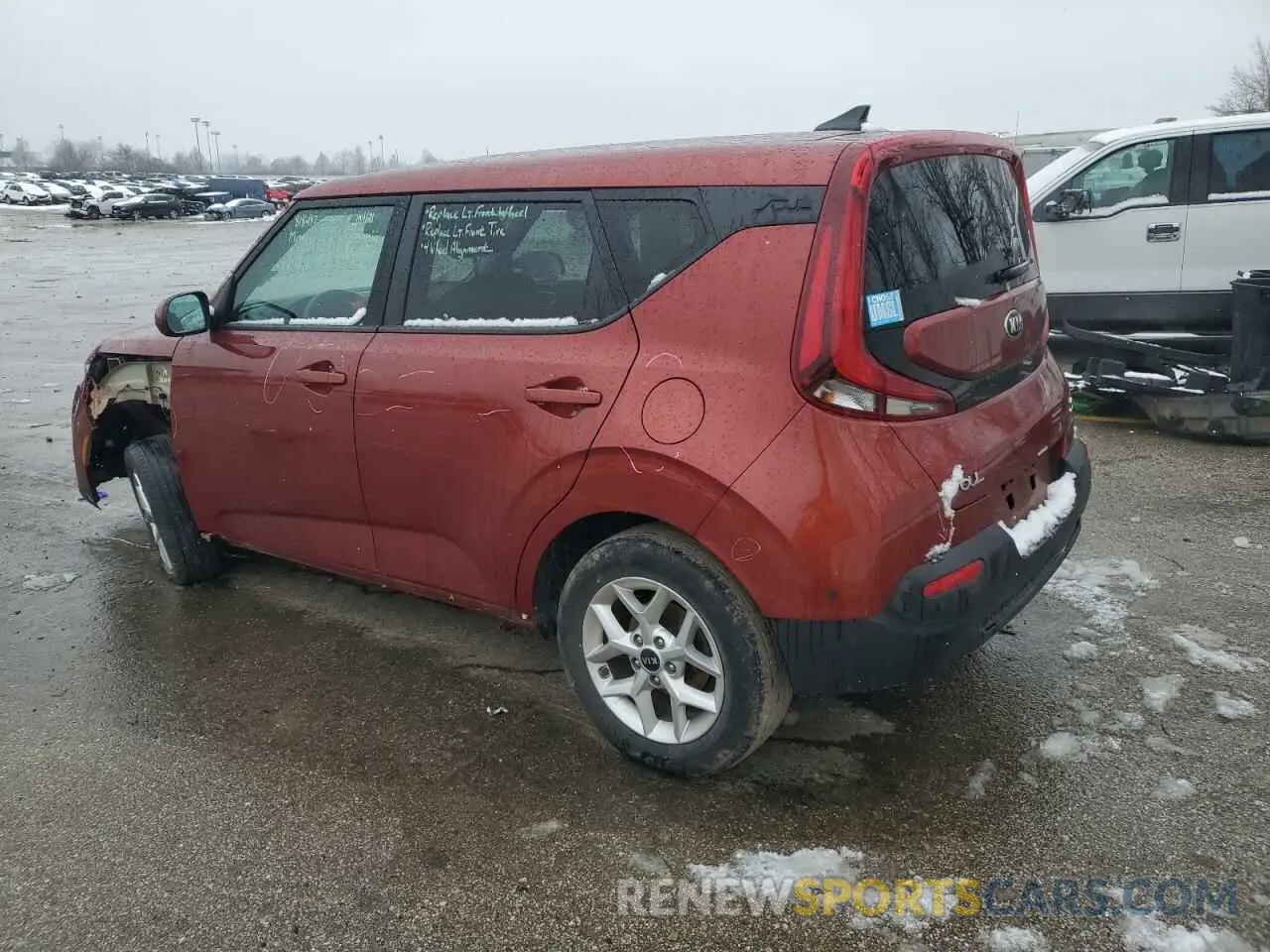 2 Фотография поврежденного автомобиля KNDJ23AU2L7102171 KIA SOUL 2020