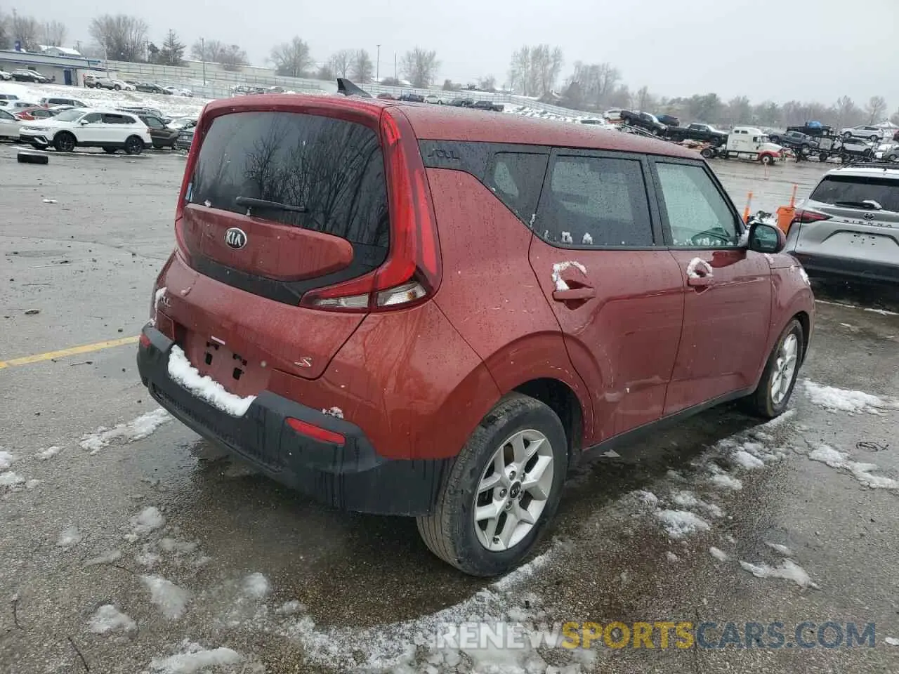 3 Фотография поврежденного автомобиля KNDJ23AU2L7102171 KIA SOUL 2020