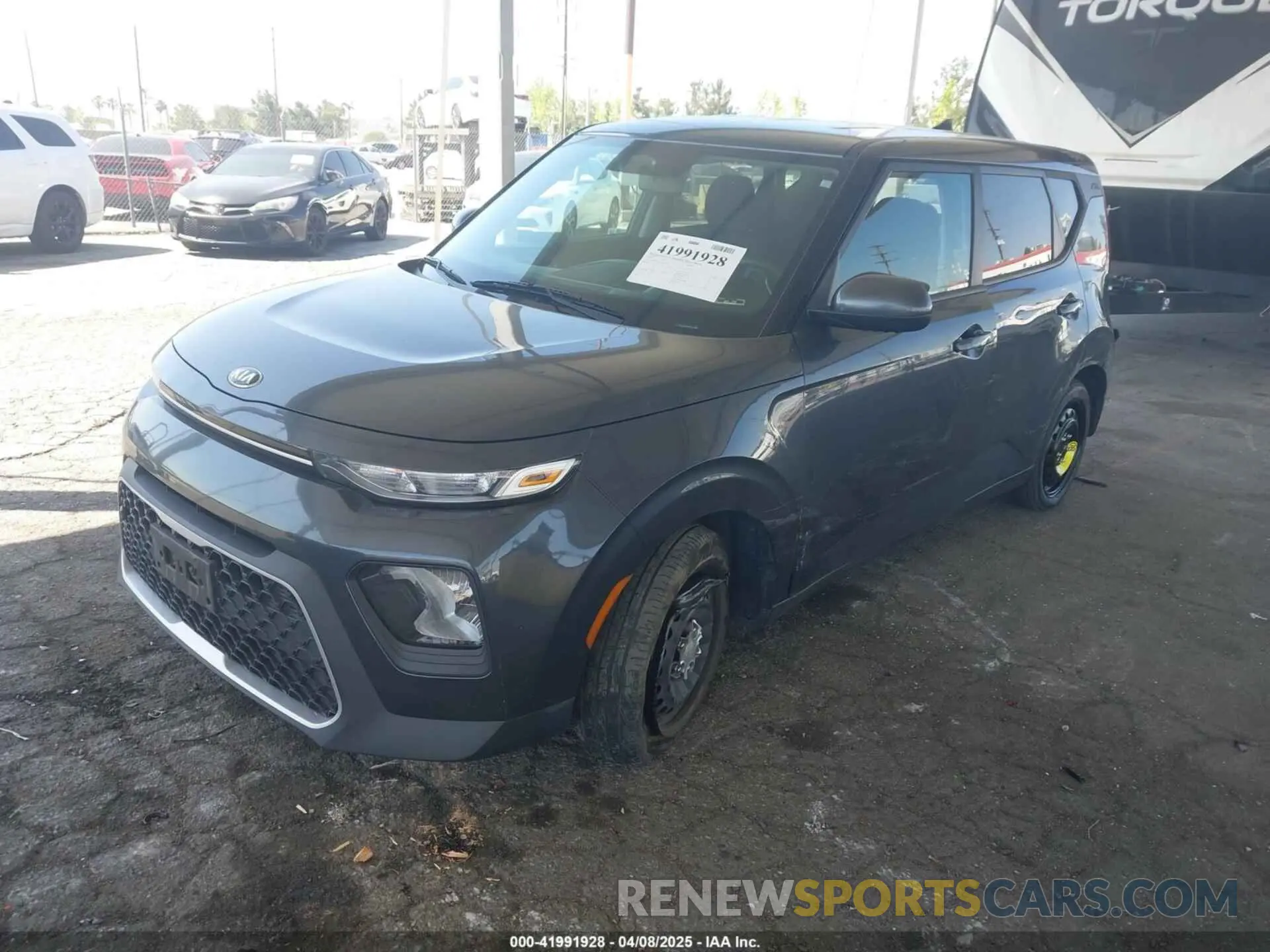 2 Photograph of a damaged car KNDJ23AU2L7715620 KIA SOUL 2020