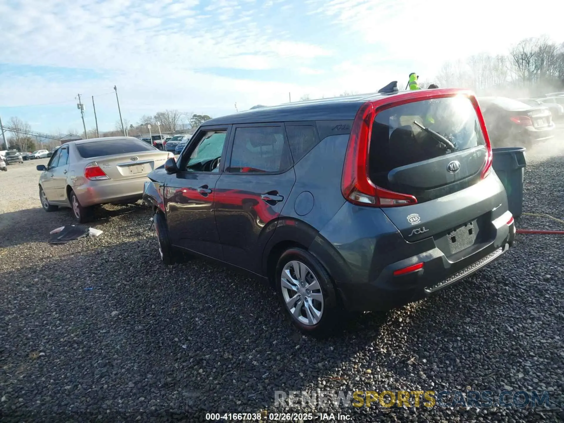 3 Photograph of a damaged car KNDJ23AU2L7716198 KIA SOUL 2020