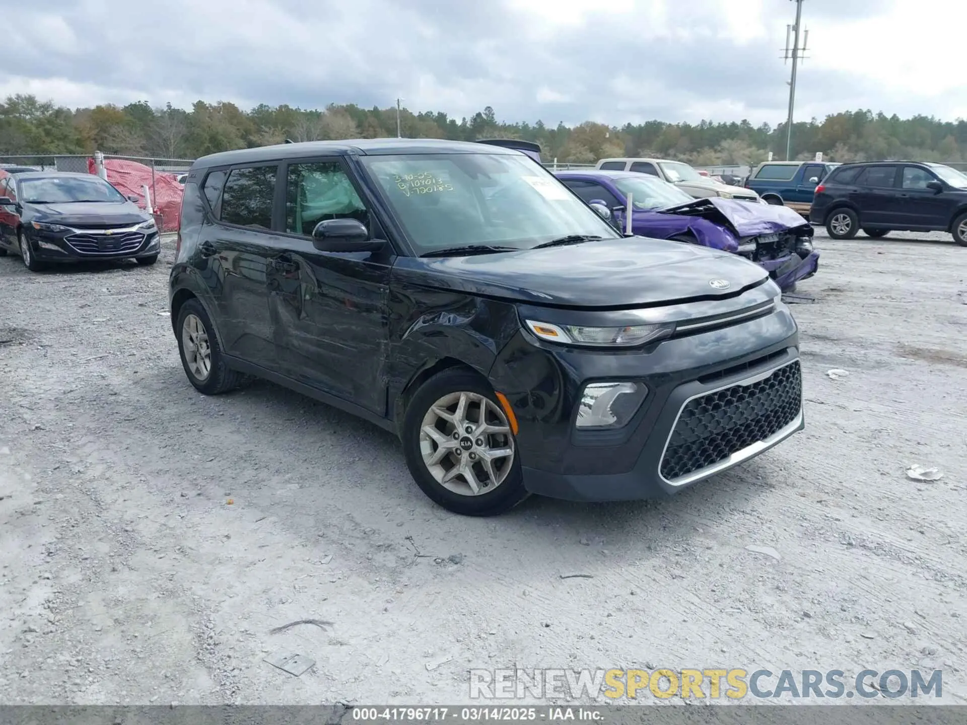 1 Фотография поврежденного автомобиля KNDJ23AU2L7720185 KIA SOUL 2020