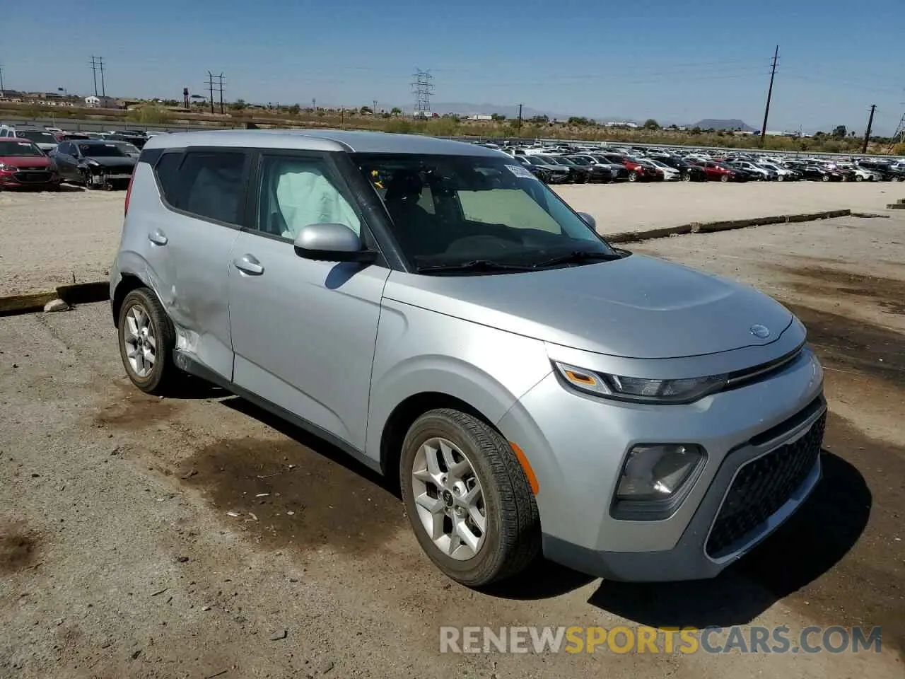 4 Фотография поврежденного автомобиля KNDJ23AU3L7019039 KIA SOUL 2020