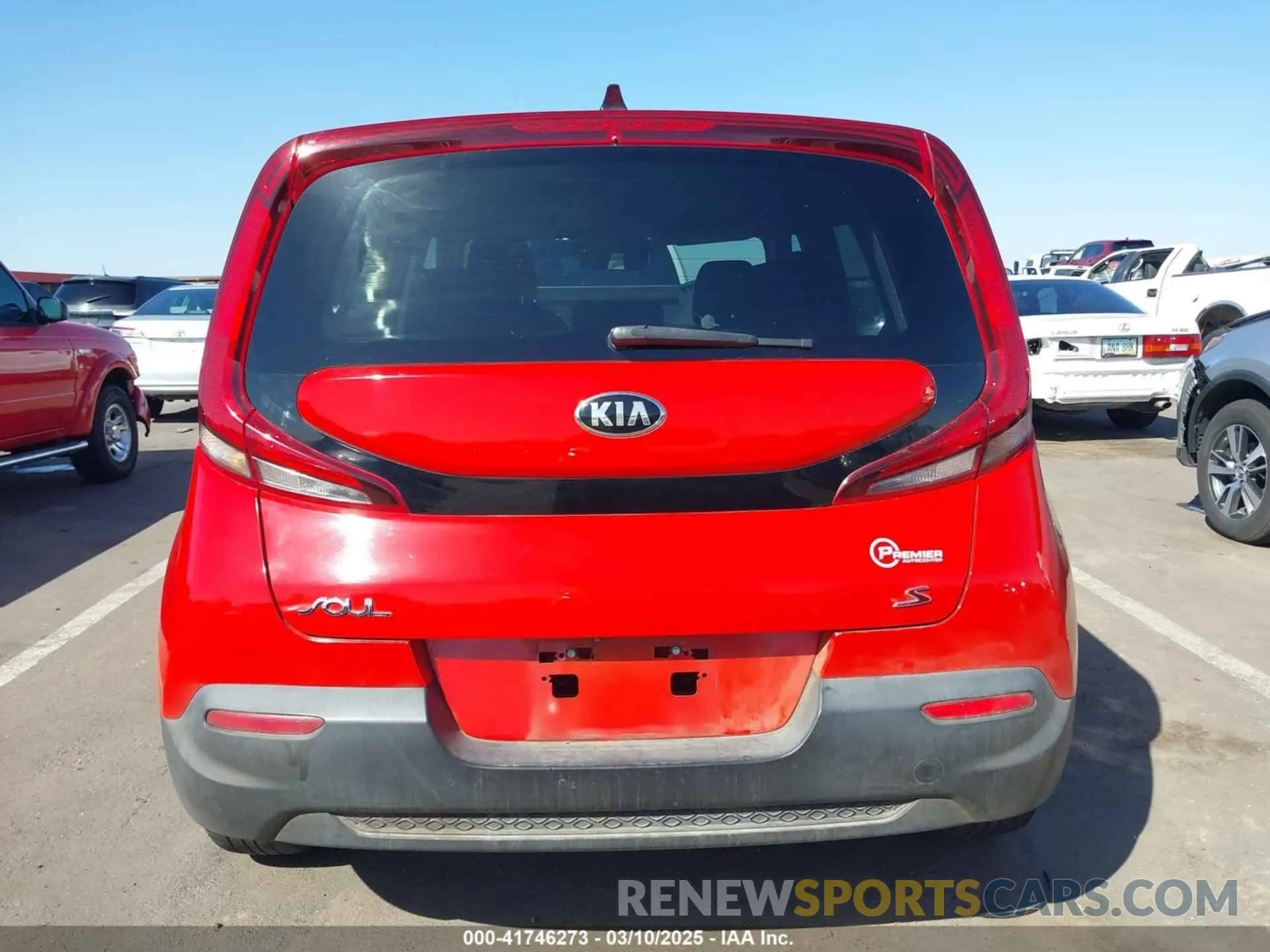 16 Photograph of a damaged car KNDJ23AU3L7025665 KIA SOUL 2020