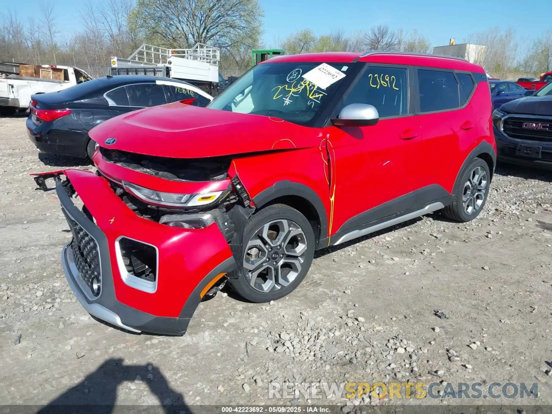 2 Фотография поврежденного автомобиля KNDJ23AU3L7029506 KIA SOUL 2020