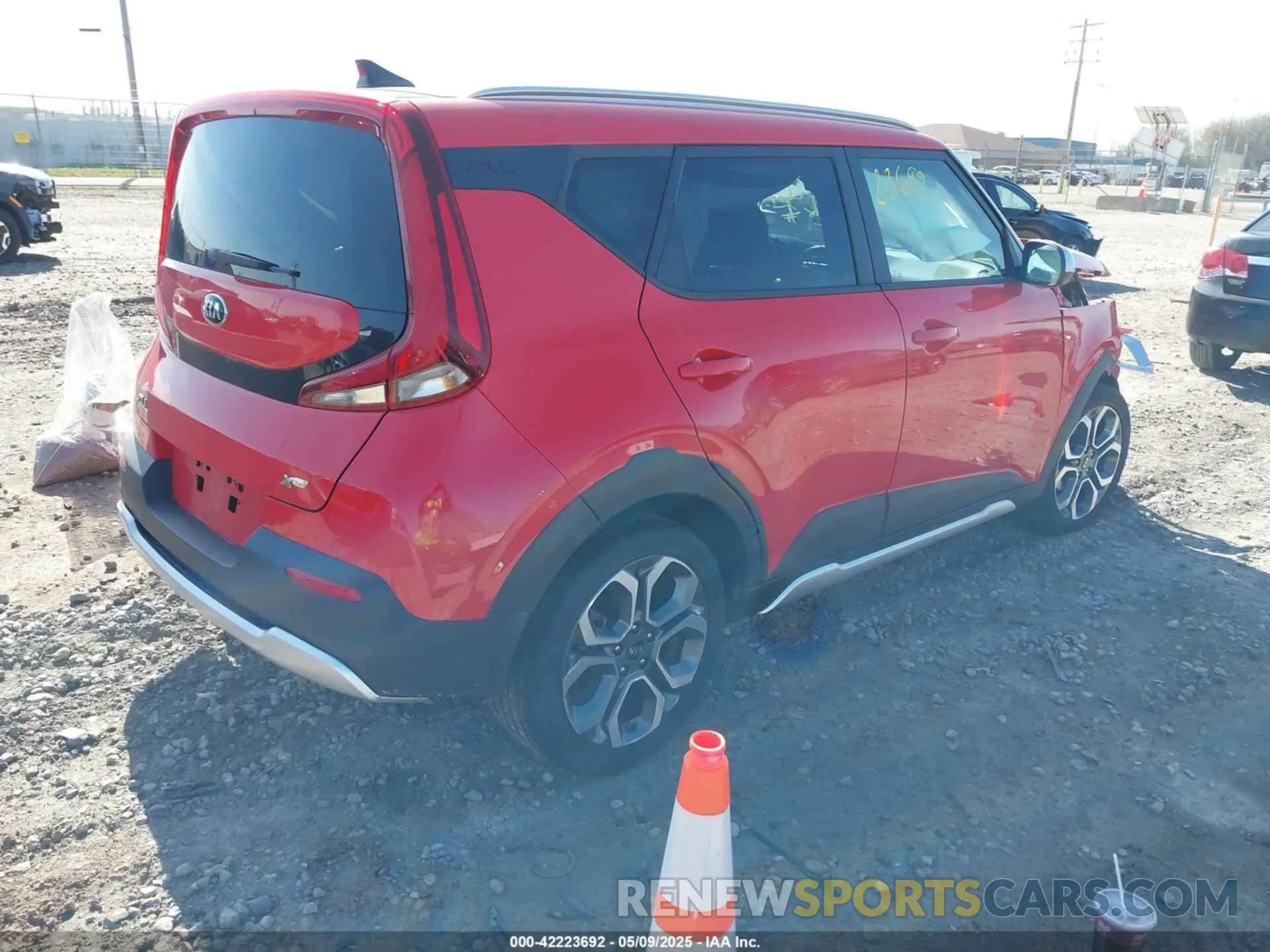 4 Фотография поврежденного автомобиля KNDJ23AU3L7029506 KIA SOUL 2020
