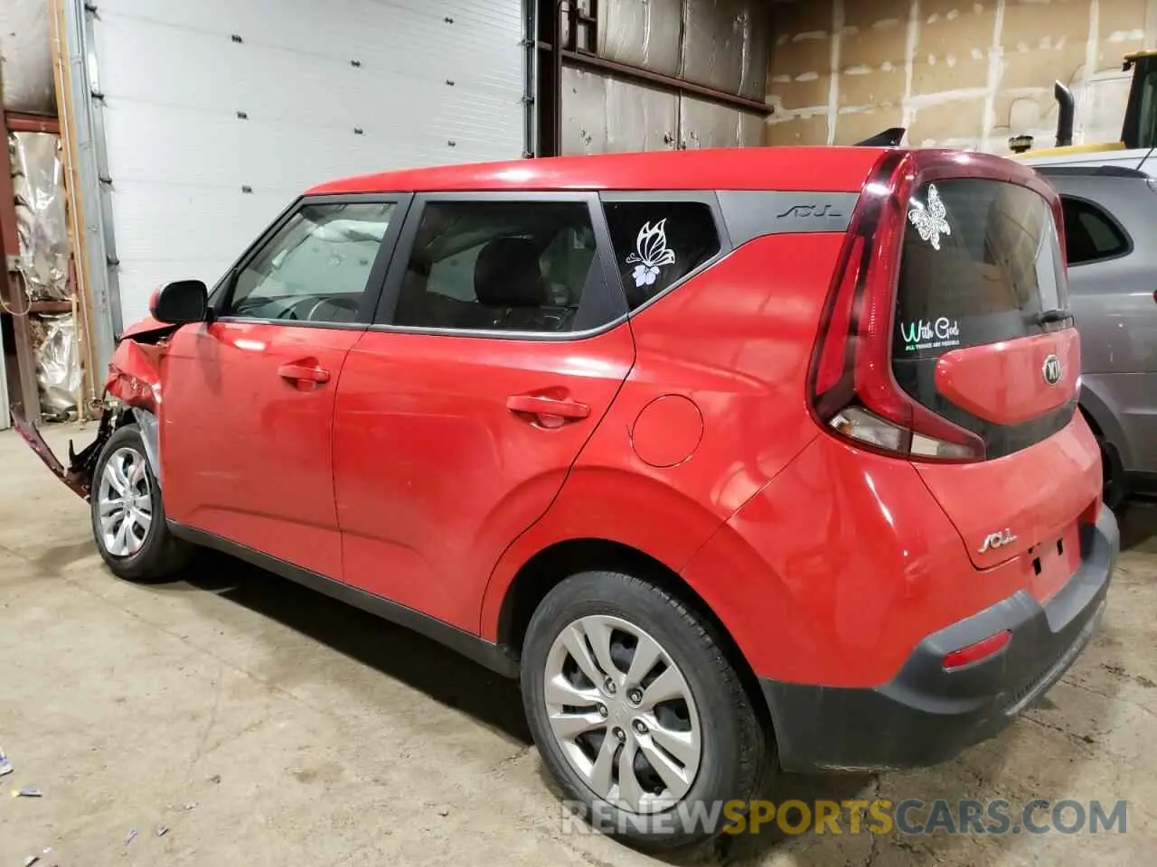 2 Photograph of a damaged car KNDJ23AU3L7067768 KIA SOUL 2020