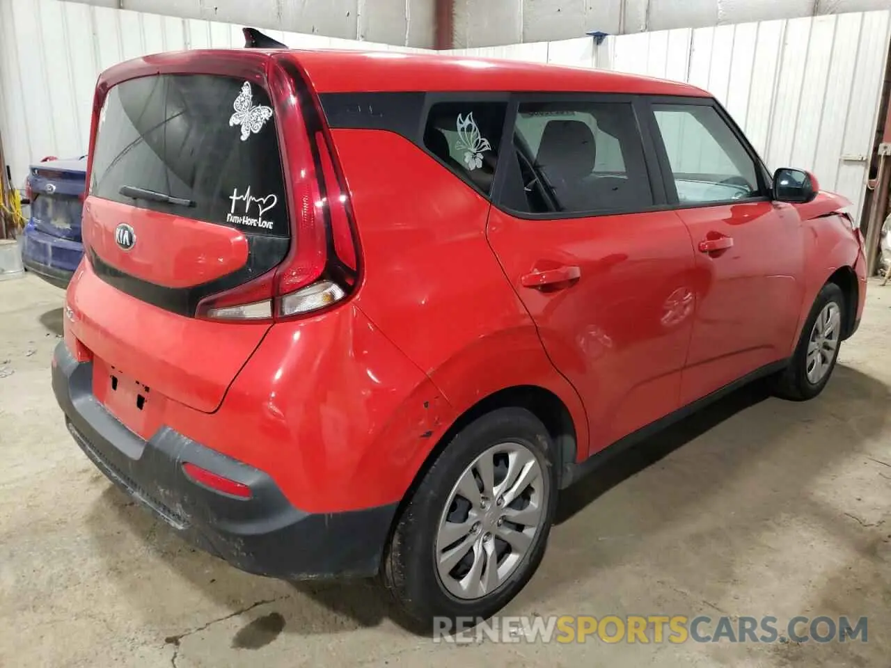 3 Photograph of a damaged car KNDJ23AU3L7067768 KIA SOUL 2020