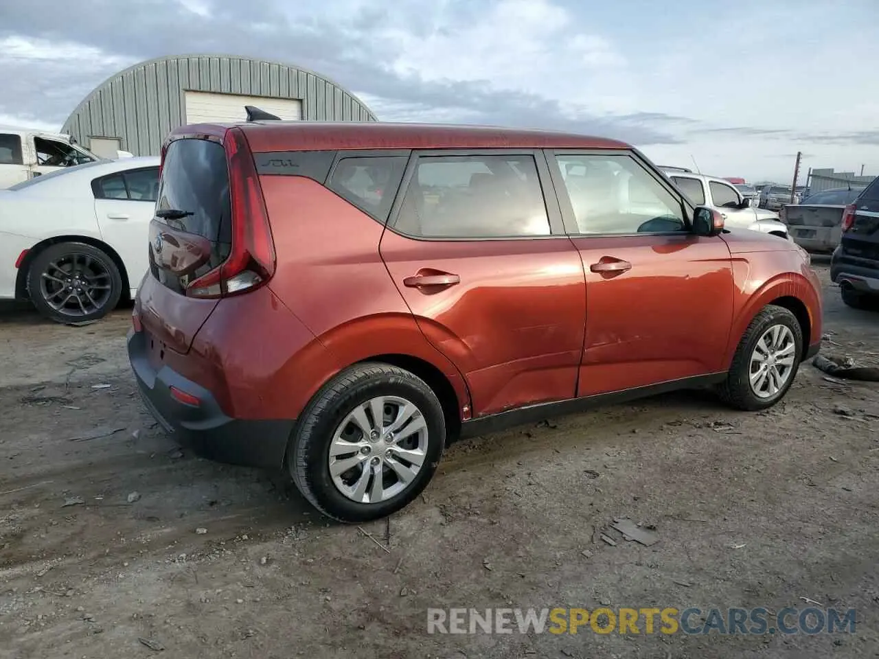 3 Photograph of a damaged car KNDJ23AU3L7080407 KIA SOUL 2020
