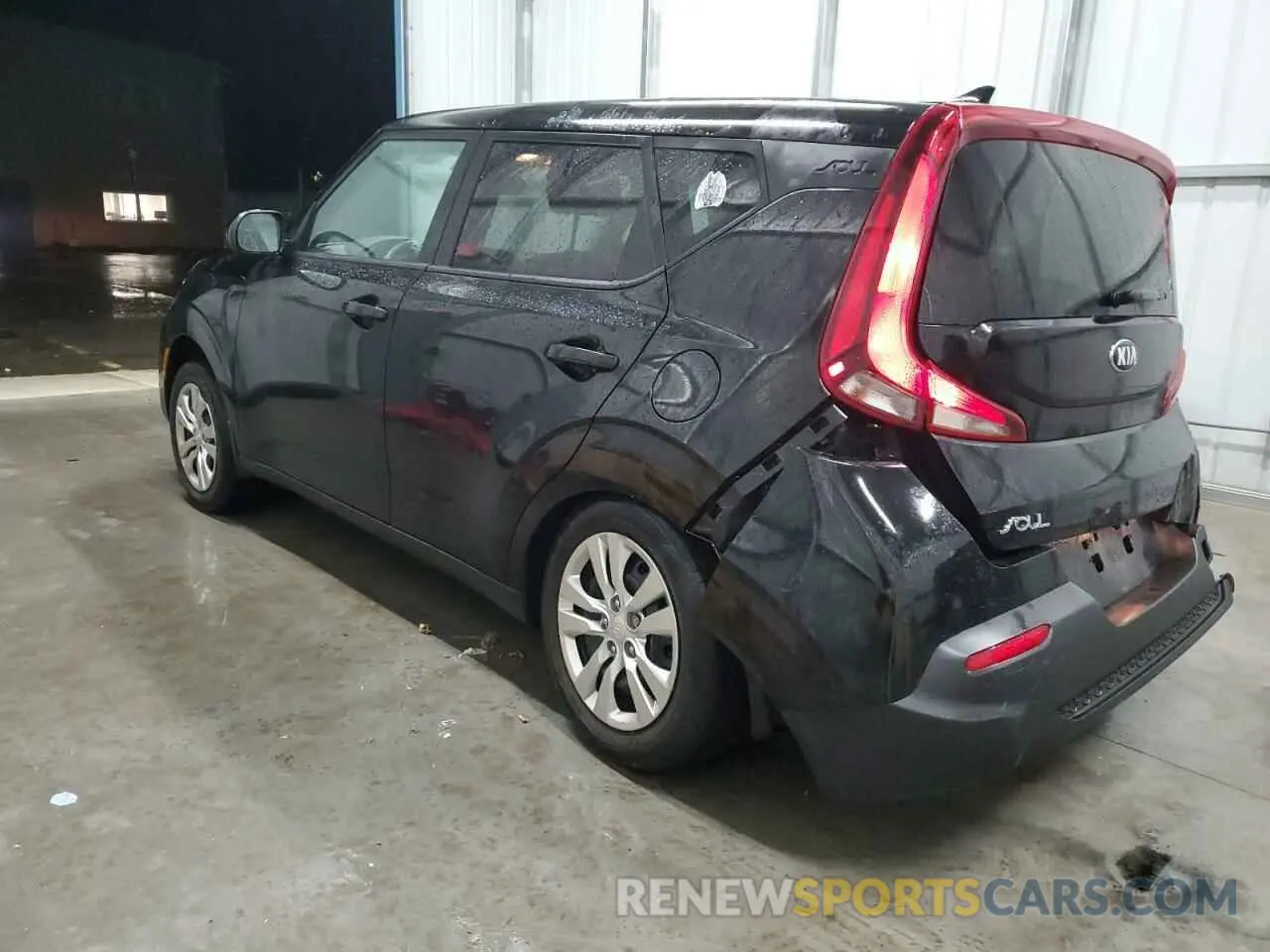 2 Photograph of a damaged car KNDJ23AU3L7091665 KIA SOUL 2020