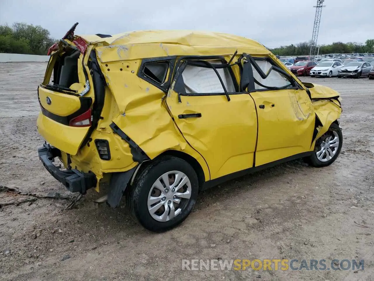 3 Фотография поврежденного автомобиля KNDJ23AU3L7099622 KIA SOUL 2020