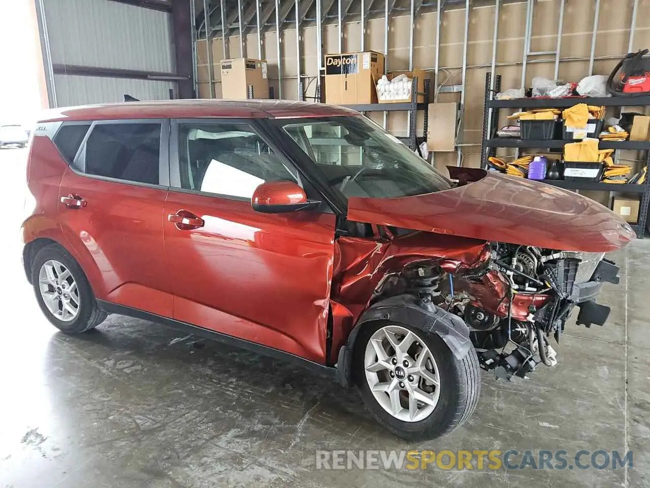 4 Photograph of a damaged car KNDJ23AU3L7118895 KIA SOUL 2020