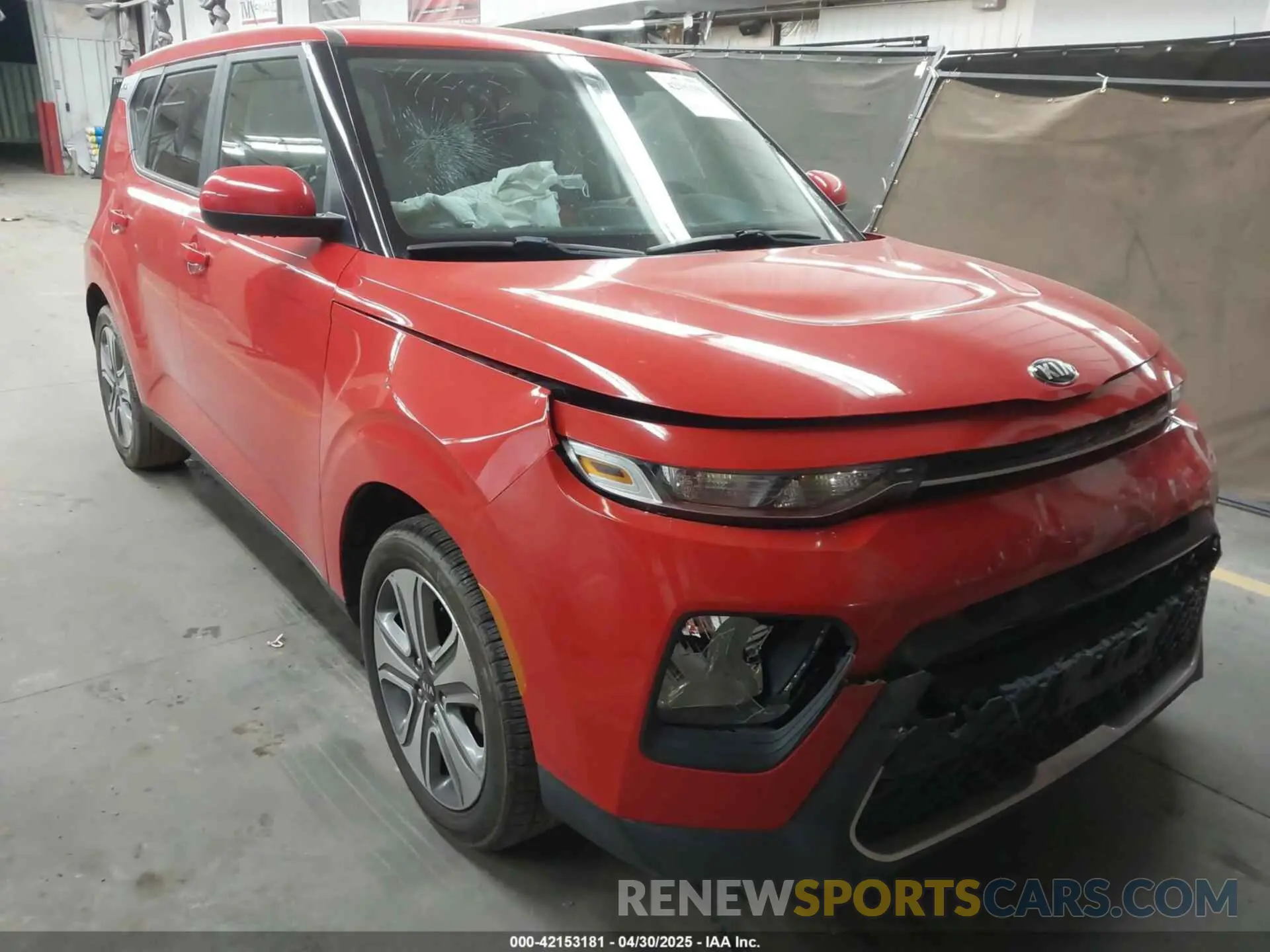 1 Photograph of a damaged car KNDJ23AU3L7702150 KIA SOUL 2020