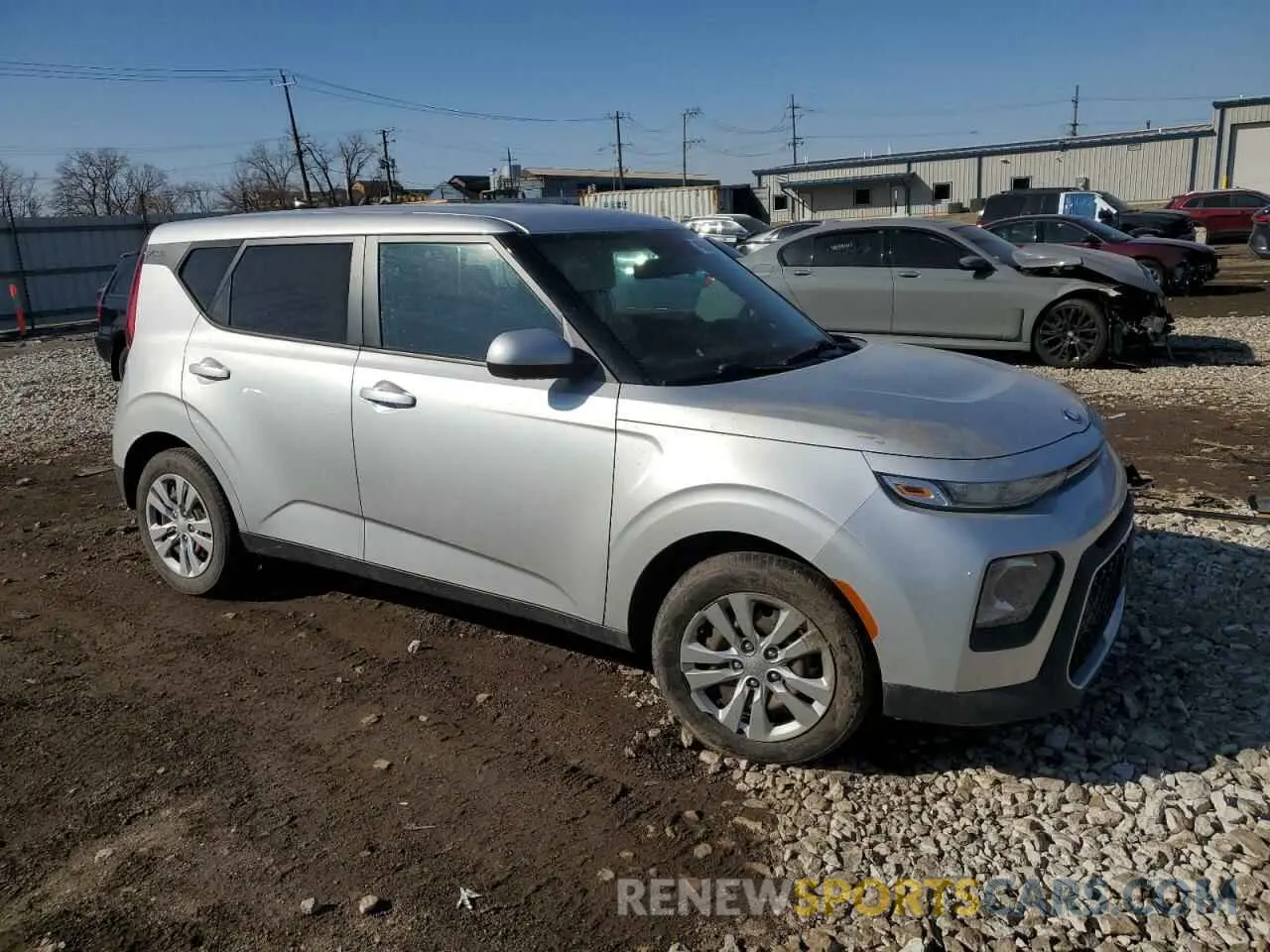 4 Фотография поврежденного автомобиля KNDJ23AU3L7716534 KIA SOUL 2020