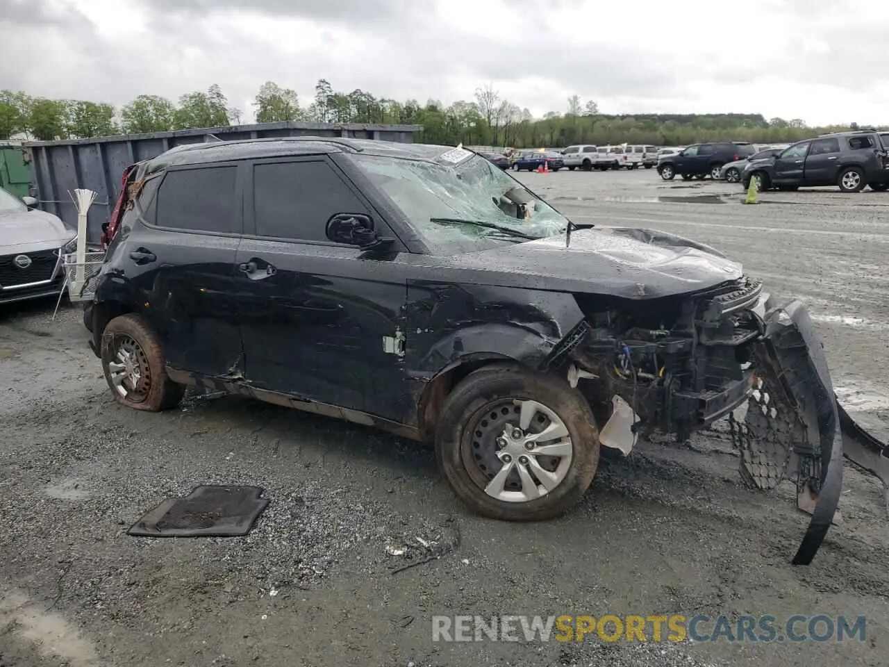 4 Фотография поврежденного автомобиля KNDJ23AU3L7726805 KIA SOUL 2020