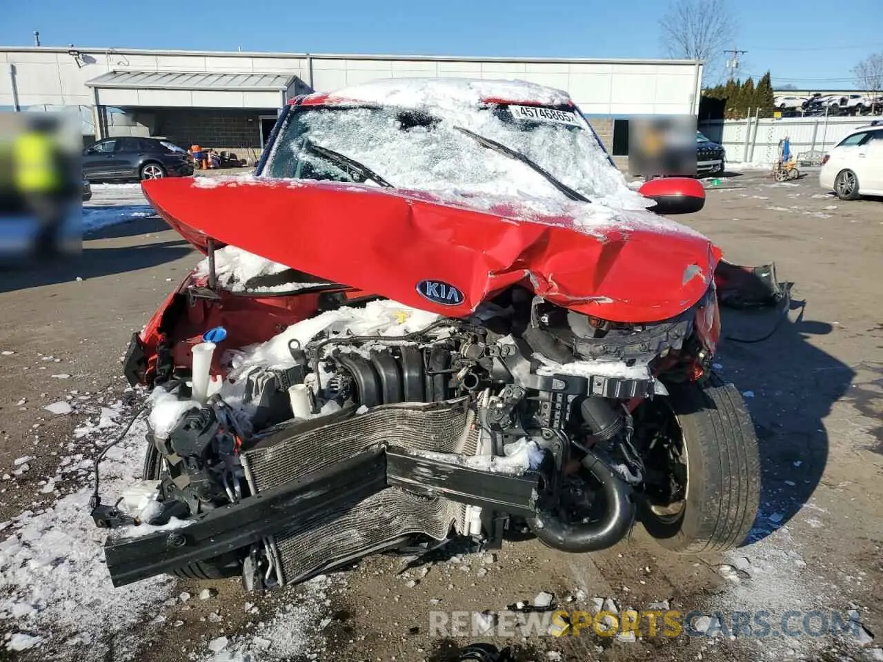 5 Photograph of a damaged car KNDJ23AU4L7003478 KIA SOUL 2020