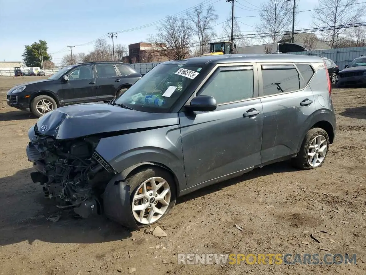 1 Photograph of a damaged car KNDJ23AU4L7003965 KIA SOUL 2020