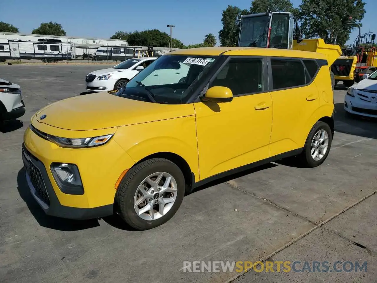 1 Photograph of a damaged car KNDJ23AU4L7051191 KIA SOUL 2020