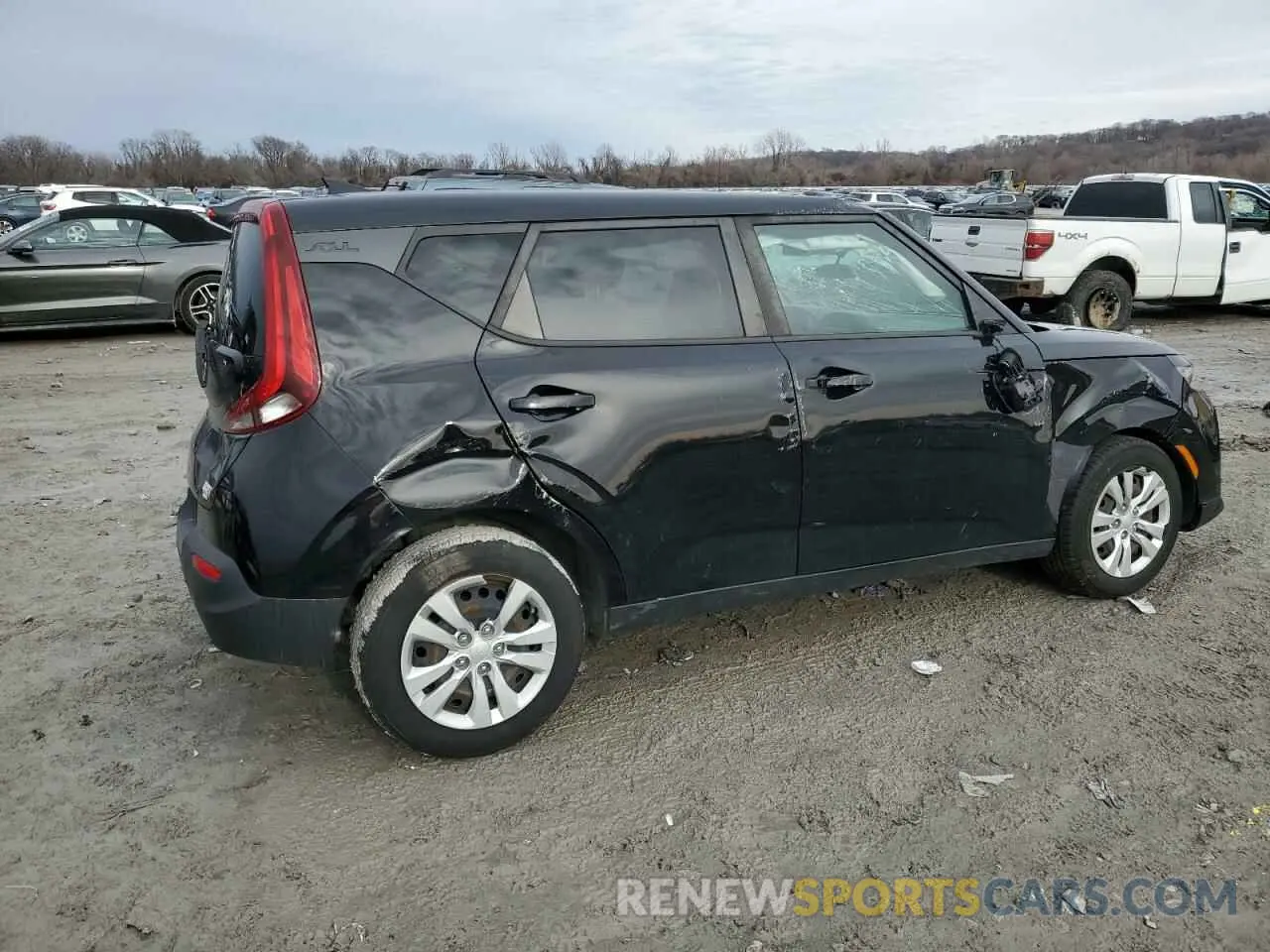 3 Фотография поврежденного автомобиля KNDJ23AU4L7071232 KIA SOUL 2020
