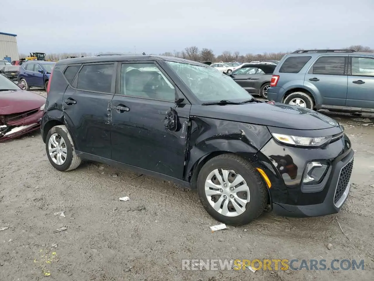 4 Фотография поврежденного автомобиля KNDJ23AU4L7071232 KIA SOUL 2020