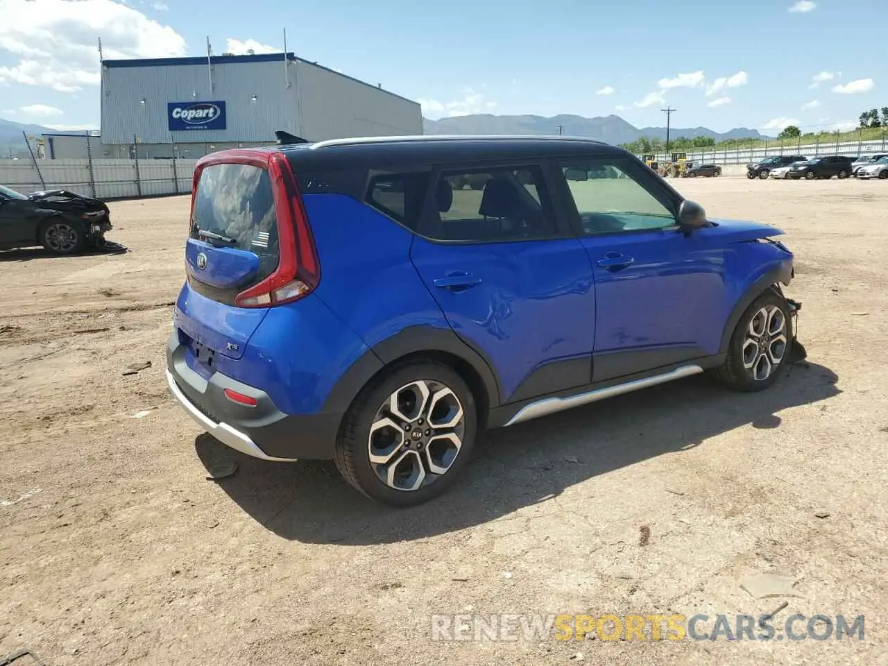3 Photograph of a damaged car KNDJ23AU4L7117433 KIA SOUL 2020