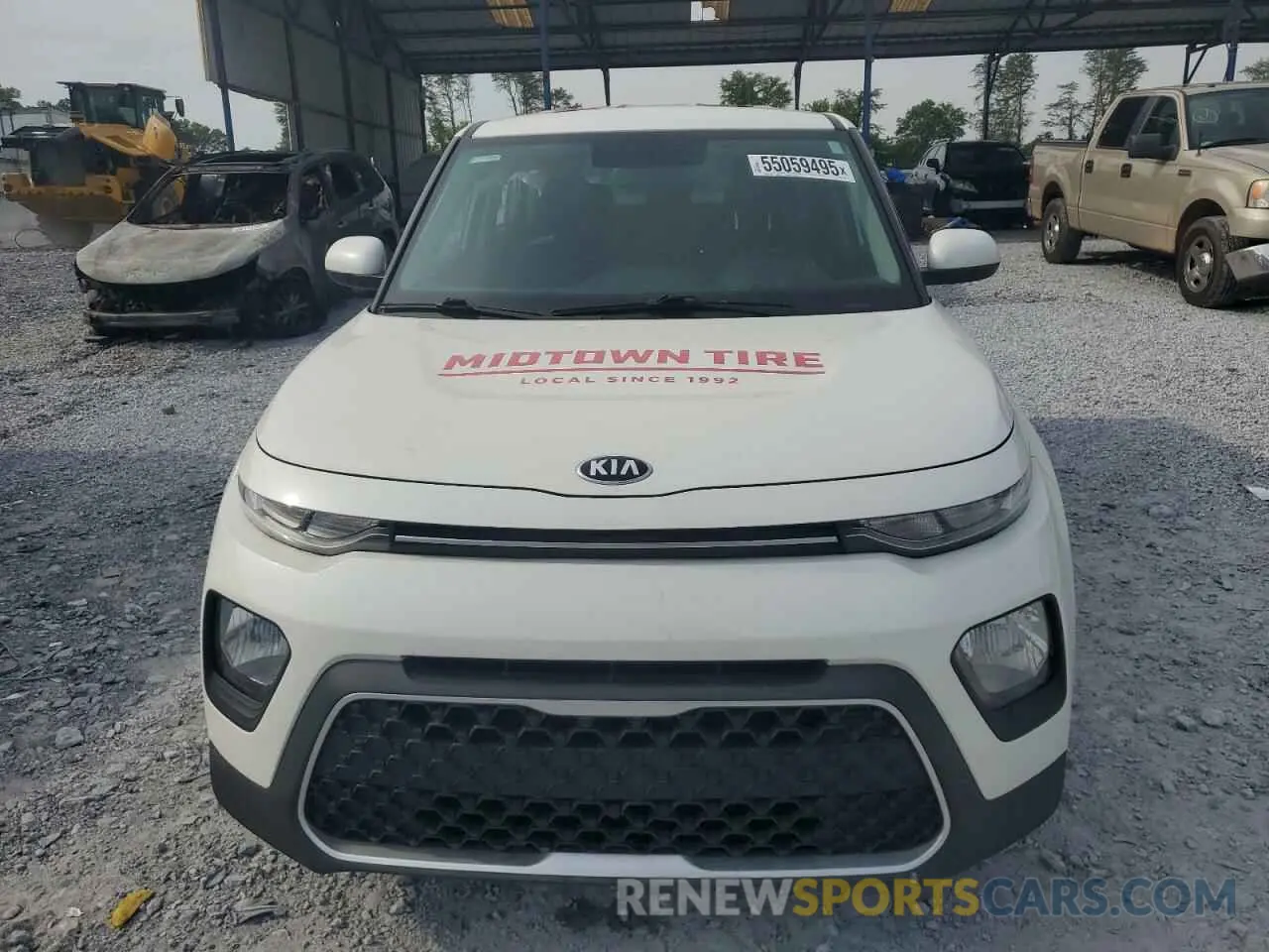 5 Фотография поврежденного автомобиля KNDJ23AU4L7714615 KIA SOUL 2020