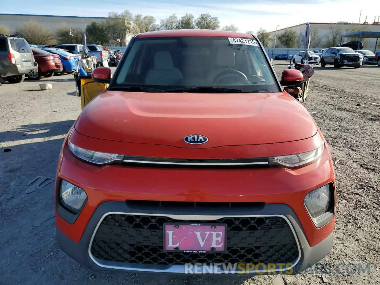 5 Photograph of a damaged car KNDJ23AU5L7022251 KIA SOUL 2020