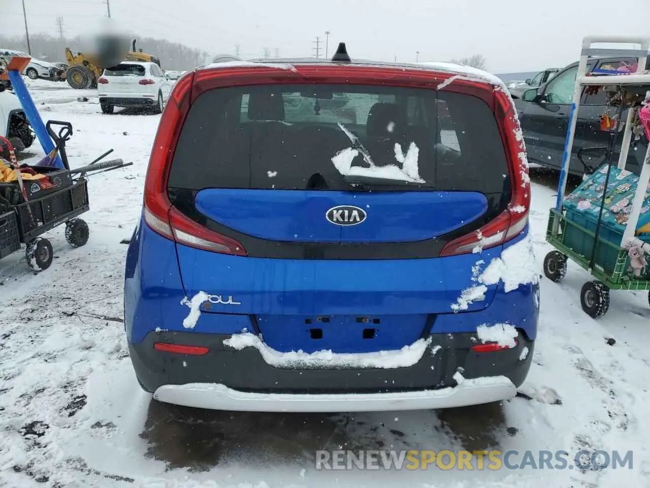 6 Photograph of a damaged car KNDJ23AU5L7034741 KIA SOUL 2020