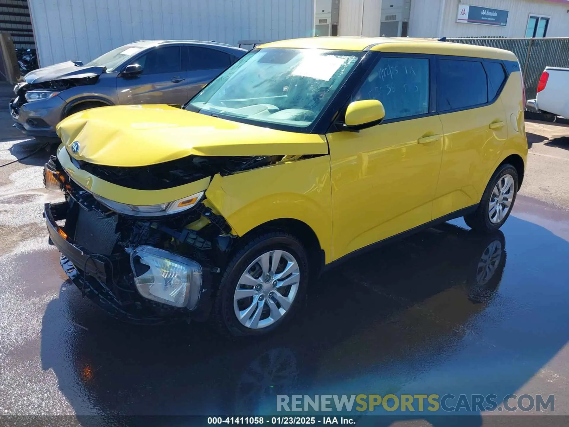 2 Фотография поврежденного автомобиля KNDJ23AU5L7052317 KIA SOUL 2020