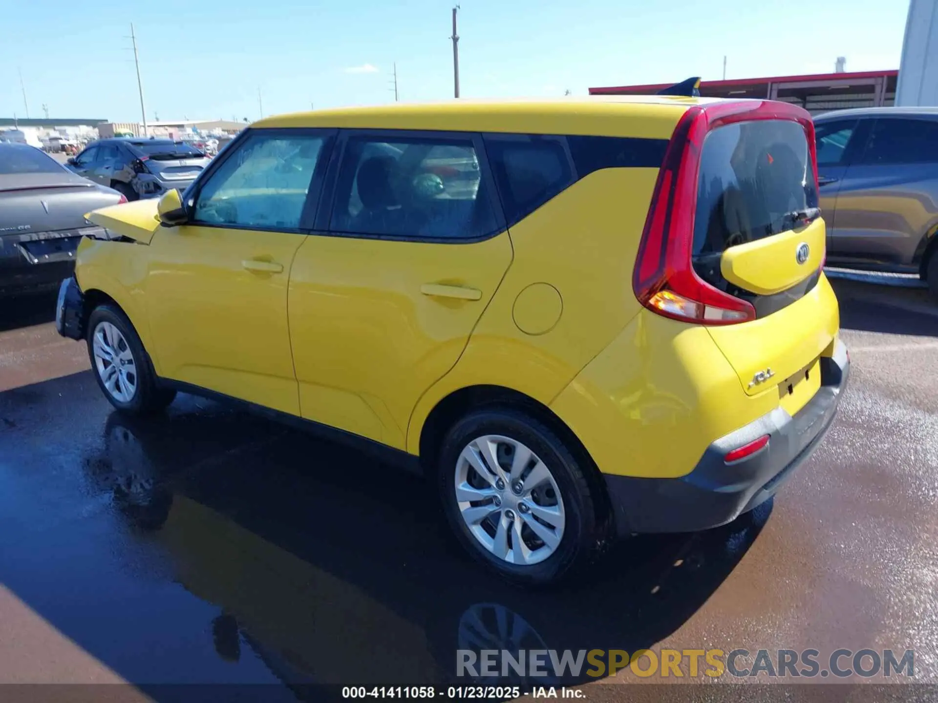 3 Фотография поврежденного автомобиля KNDJ23AU5L7052317 KIA SOUL 2020