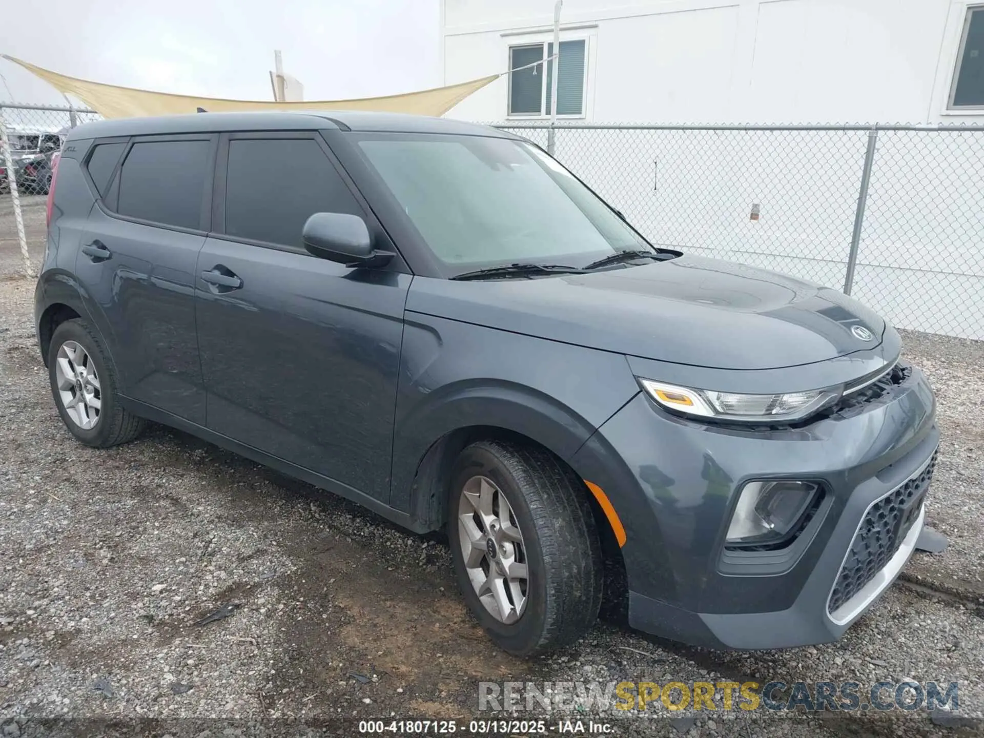 1 Photograph of a damaged car KNDJ23AU5L7053547 KIA SOUL 2020